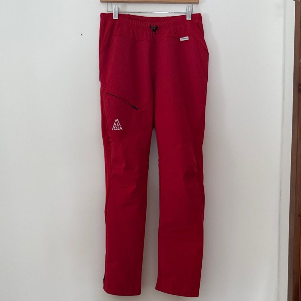 Maloja Red Winter/Spring Active Pants